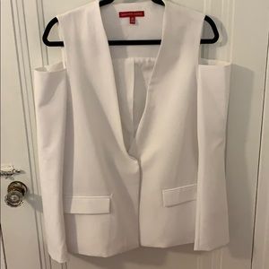 Saks fifth avenue peek a boo sleeve blazer